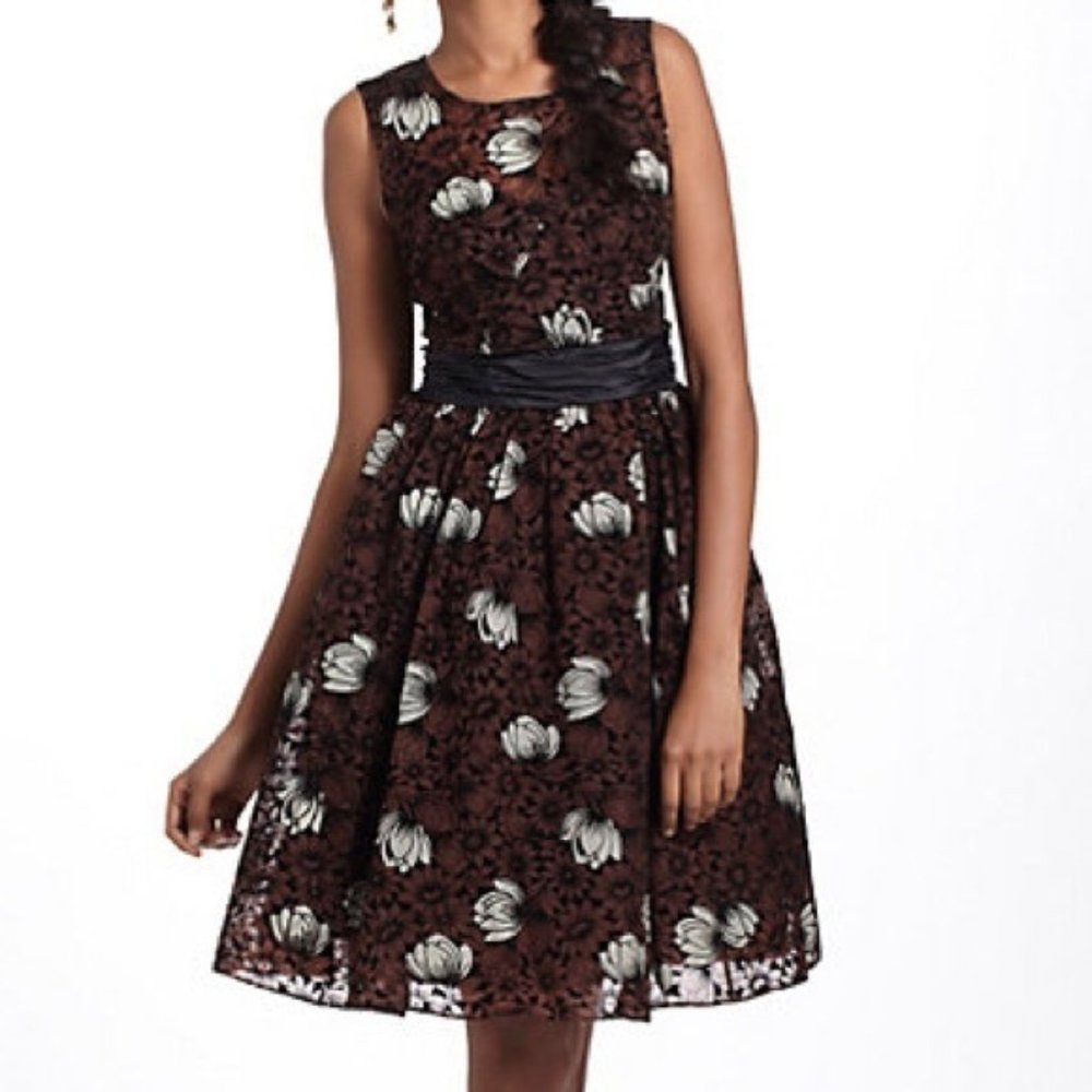 Frock Tracy Reese Anthropologie 50s Style dress 0P